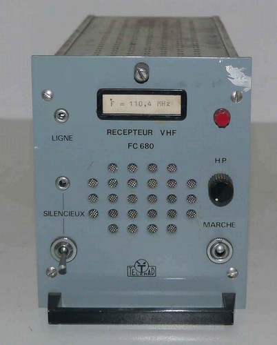 Récepteur vhf telerad 680 - récepteur,